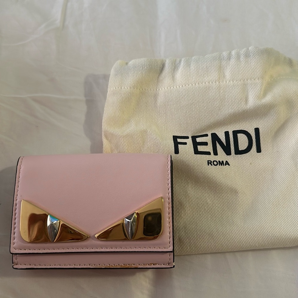 Fendi trifold wallet never used in new condition